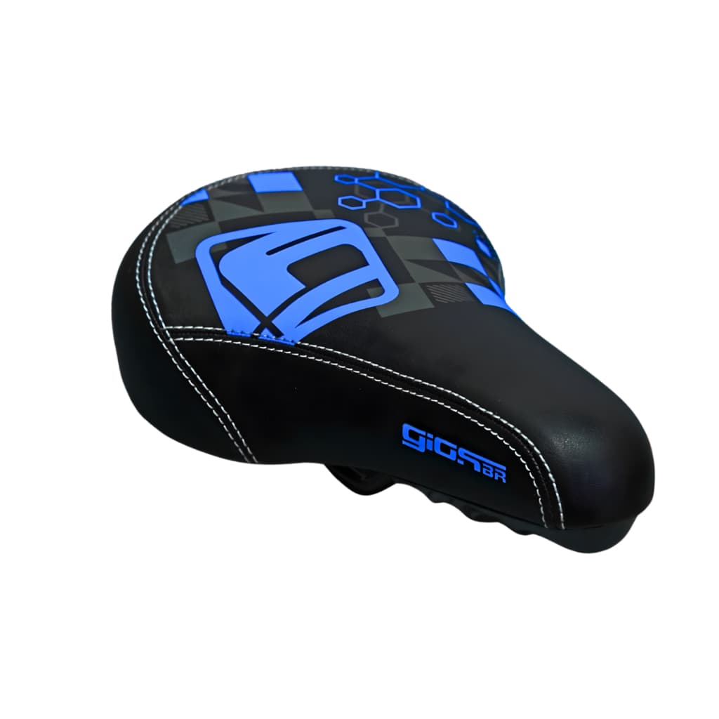 Banco Gios Selim Gi-1109 Bike Manobra Dirt Bmx Grau Azul
