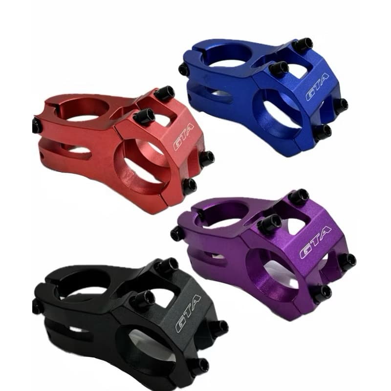 MESA SUPORTE DE GUIDÃO EM ALUMÍNIO AHEADSET 45MM 0° 31.8MM GTA VÁRIAS CORES