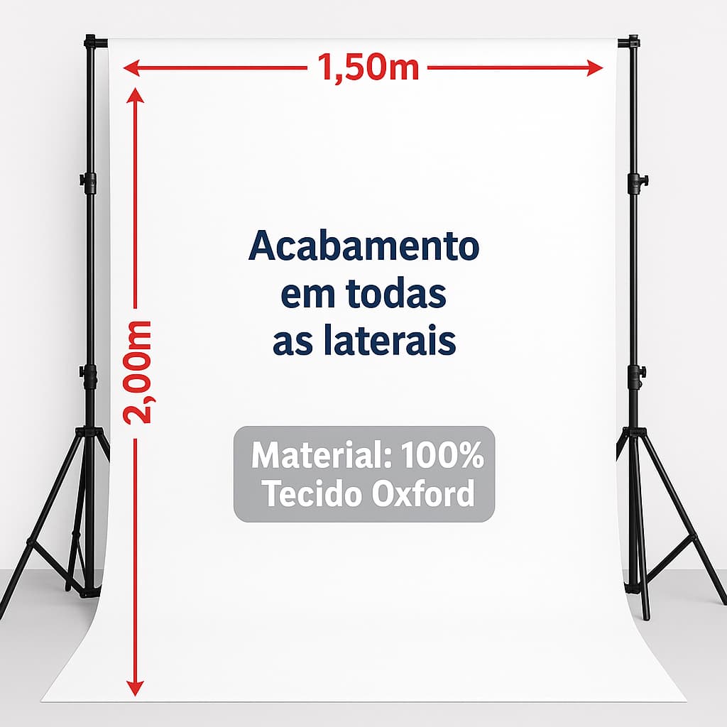 Fundo fotografico em Tecido Oxford para Estúdio Fotográfico