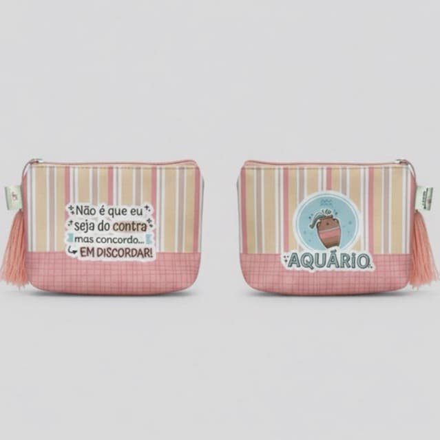 Necessaire -SIGNOS - presente - Lembrancinha