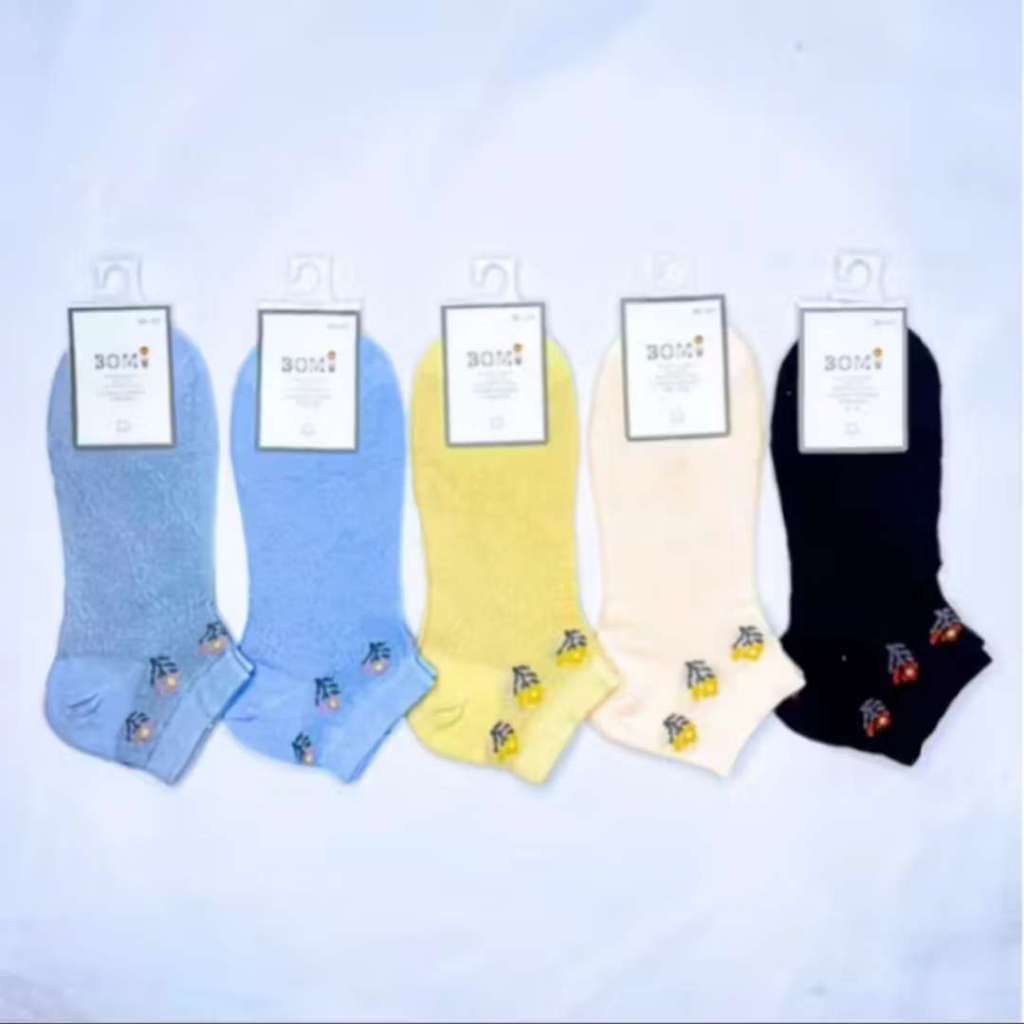 Kit Meias Soquete Femininas estampas variadas