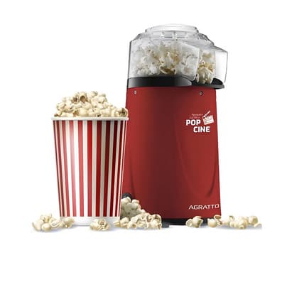 Pipoqueira Elétrica Sem Óleo Com Dosador Pop Cine Agratto