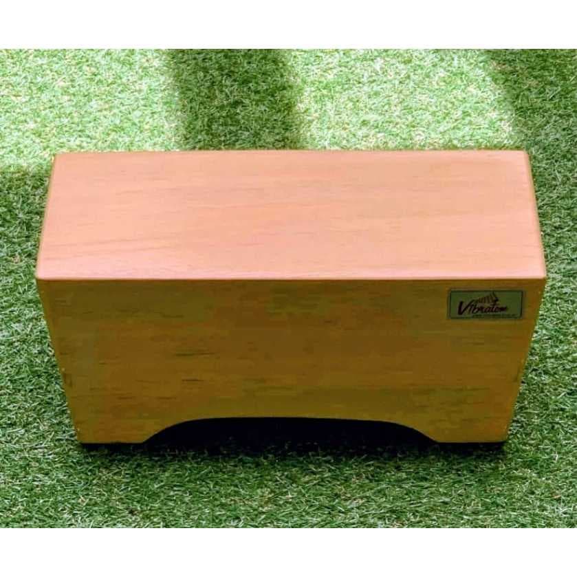 🥁 Cajón Infantil de Madeira sem esteira -P0201 | Instrumento Musical Educativo - Brinquedo