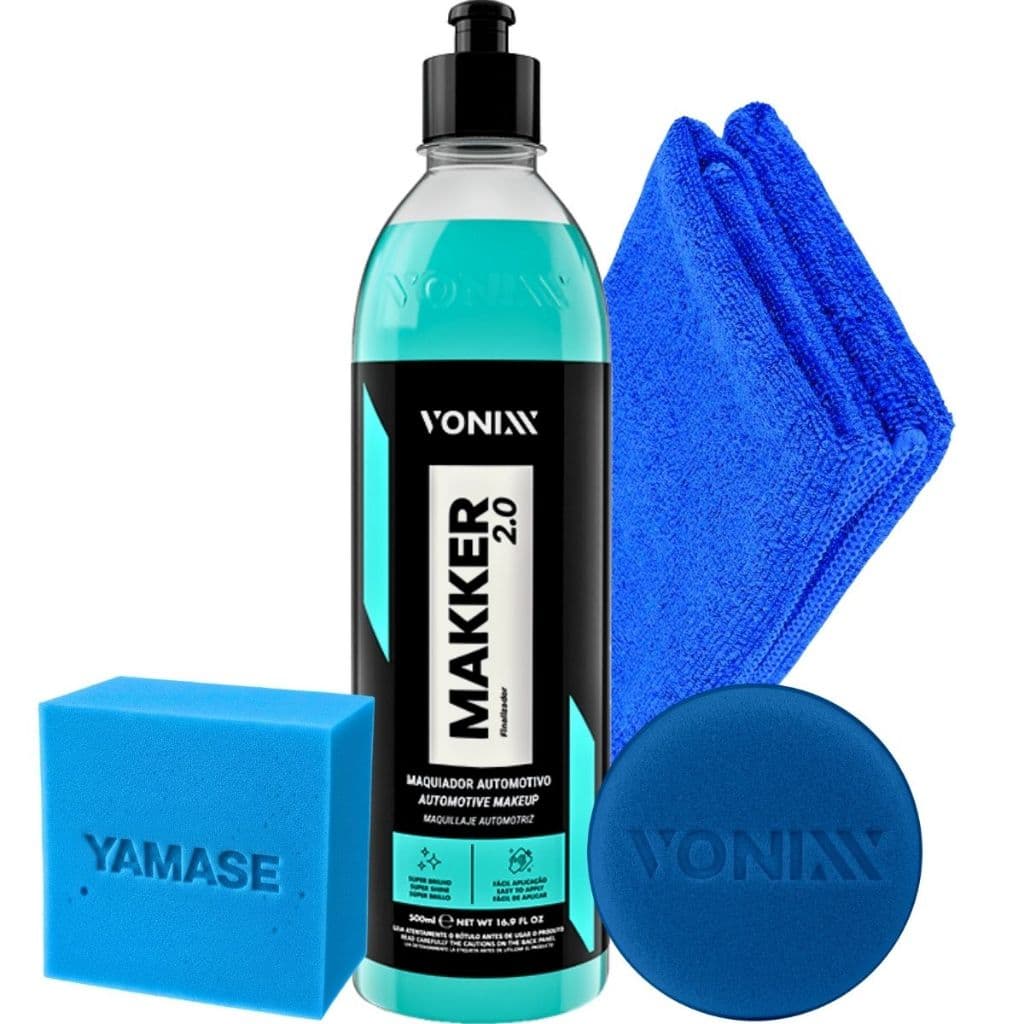 Makker Maquiador Automotivo Renova Pintura Defeitos Vonixx + Pano Aplicador