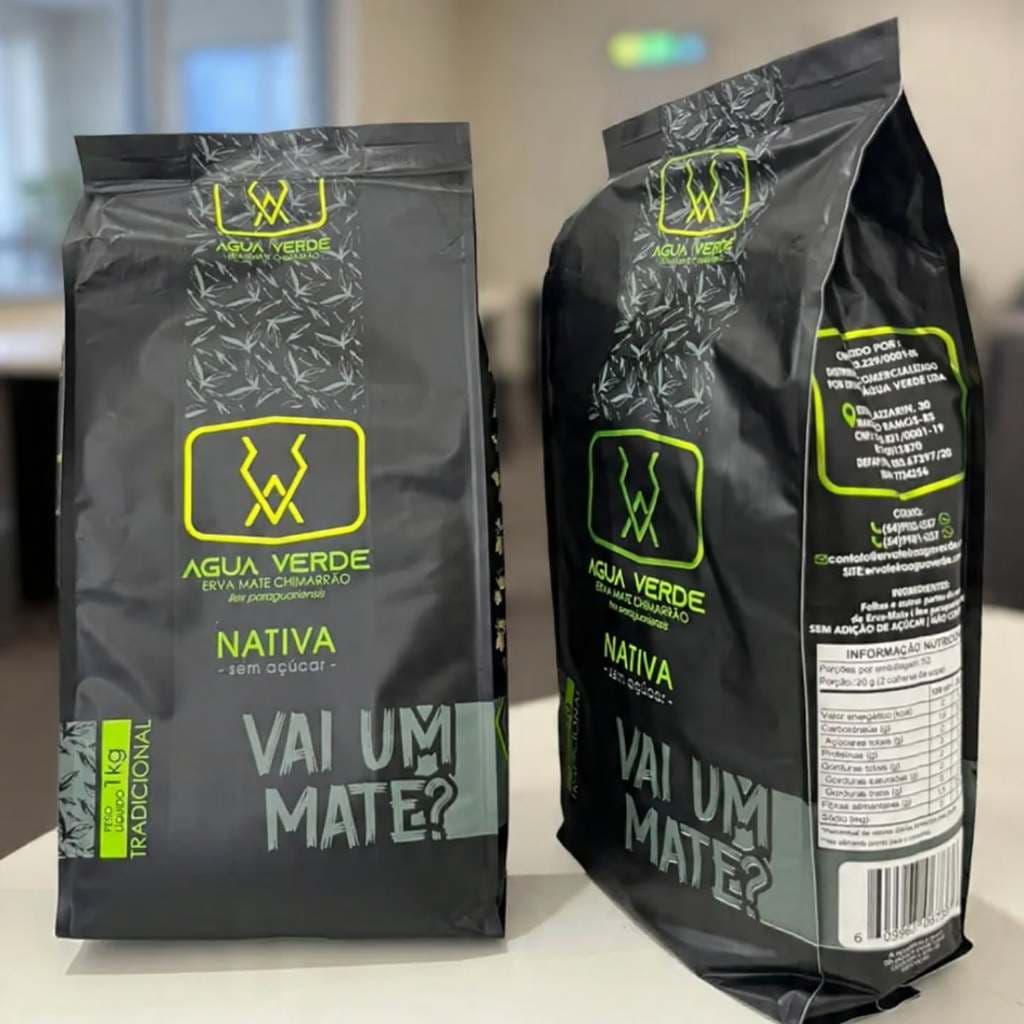 ERVA MATE ÁGUA VERDE NATIVA 1KG