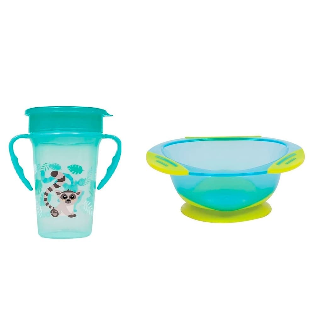 Kit Copo 360° 300ml  + Prato Bowl Buba