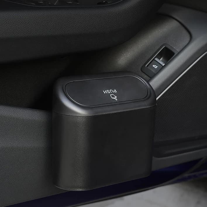 Lixeira Automotiva Compacta para Carro à Prova D’Água Resistente Prática Funcional