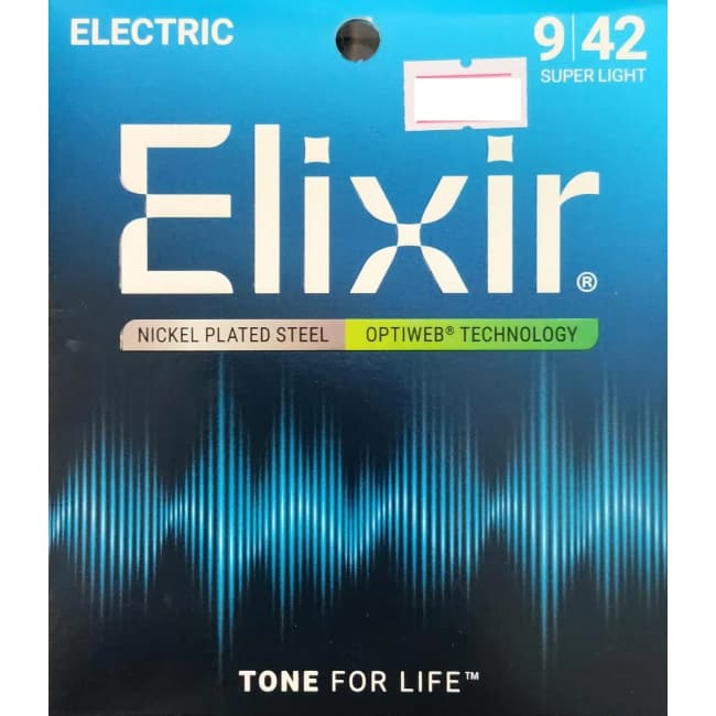 Encordoamento Elixir 09-42 Super Light Guitarra
