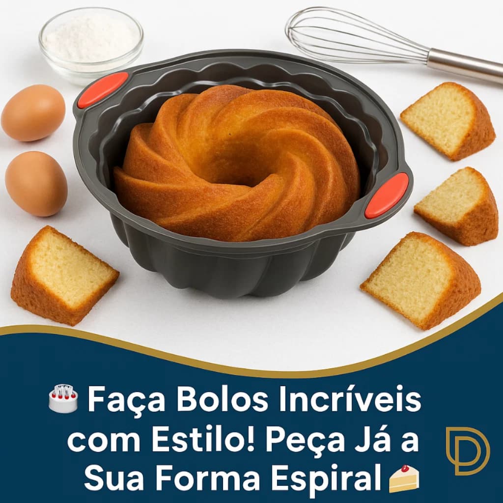 Forma Silicone Cinza Bolo Furo Central Redonda Antiaderente Forno Flexível Pudim Confeitaria Receita