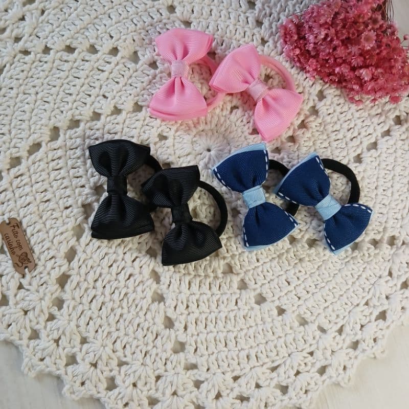 kit de laços na xuxinhas parzinhos de laços para meninas