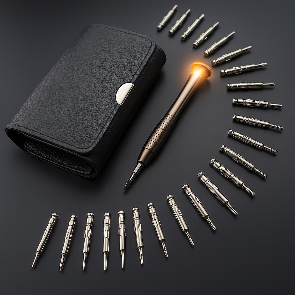 Kit Chaves De Precisão Fenda Torx Philips Multiuso 25 Em 1