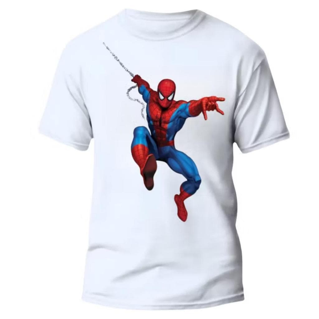 camiseta unissex personagem moderna em algodão moda