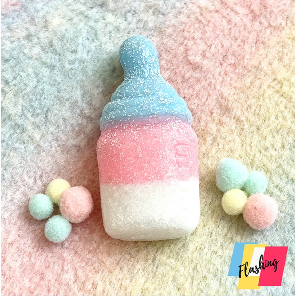 Squishy Mamadeira Fofinha Brinquedo Antiestresse Macio SEM PELO