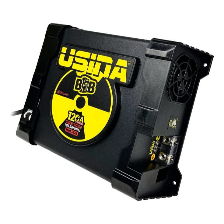 Fonte Carregador Usina Spark 120A 12V Slim Bivolt Usina Bob