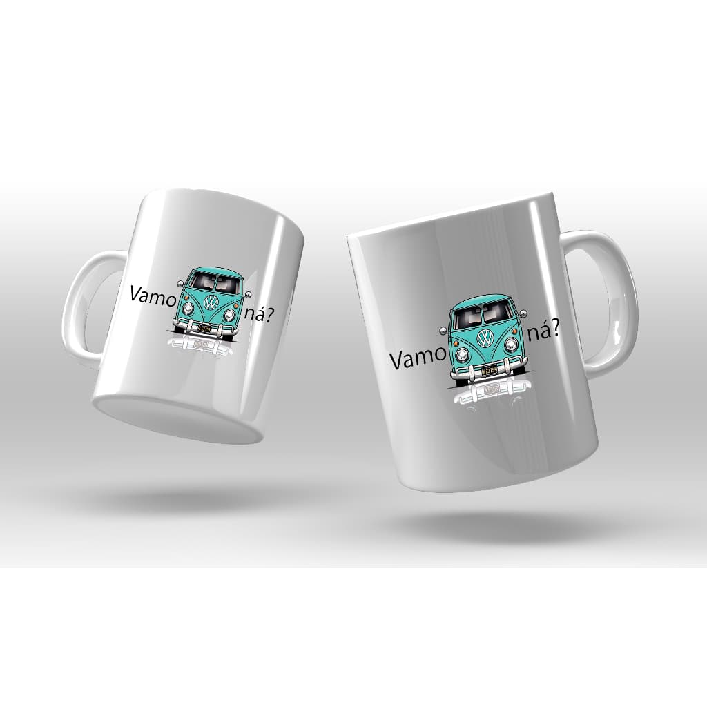 Caneca Personalizada Exclusiva Vamo Kombi ná? Vamos combinar 350ml envio imediato