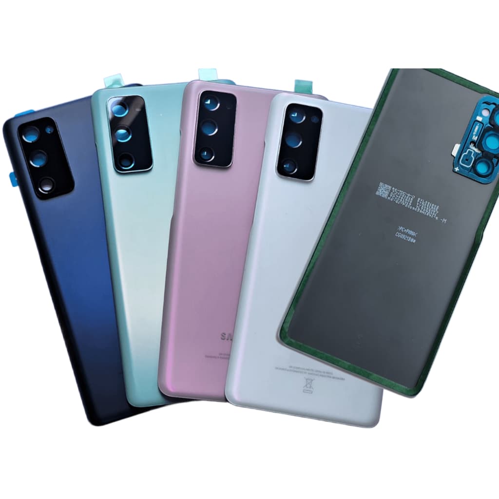 Tampa Traseira Para Galaxy S20 FE, Fundo com Lente para Substituição