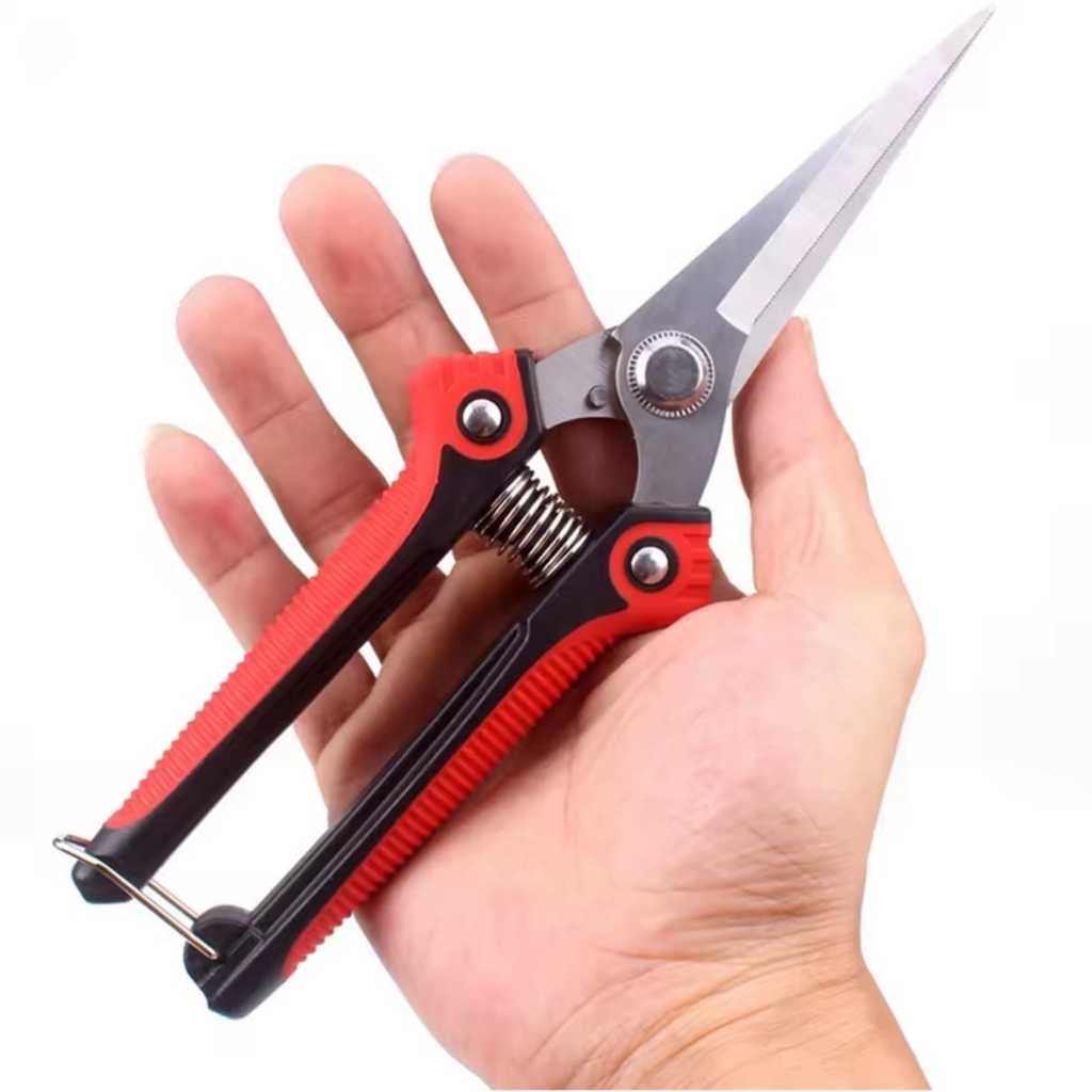 Tesoura de Poda Profissional de Aço Inox, para Jardinagem, Galhos, Flores, Frutas 8512