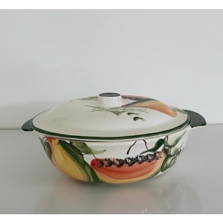 SOPEIRA GRANDE 1.5L BRANCA COM TAMPA CALDO FEIJOADA ARMAZENAGEM DE ALIMENTOS TRAVESSA TIGELA .