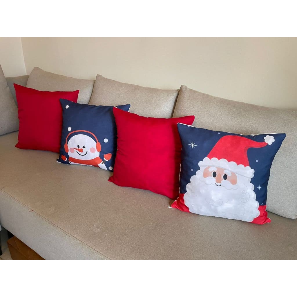 Capas Para Almofadas Natal Natalinas Estamp