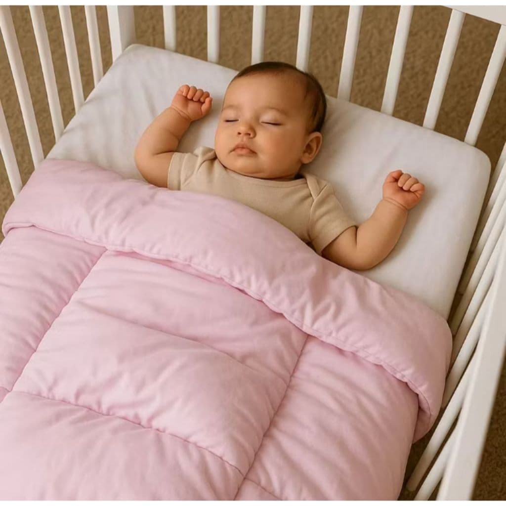 Edredom Infantil De Berços e Mini Camas Quentinho Acolchoado -  Menino e Menina
