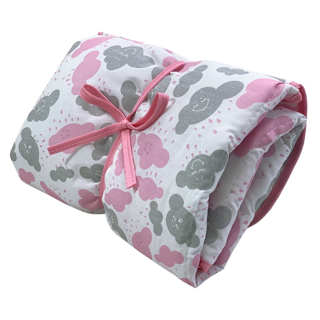 Trocador De Fralda Portátil Impermeável Dobrável Várias Estampas Menino e Menina