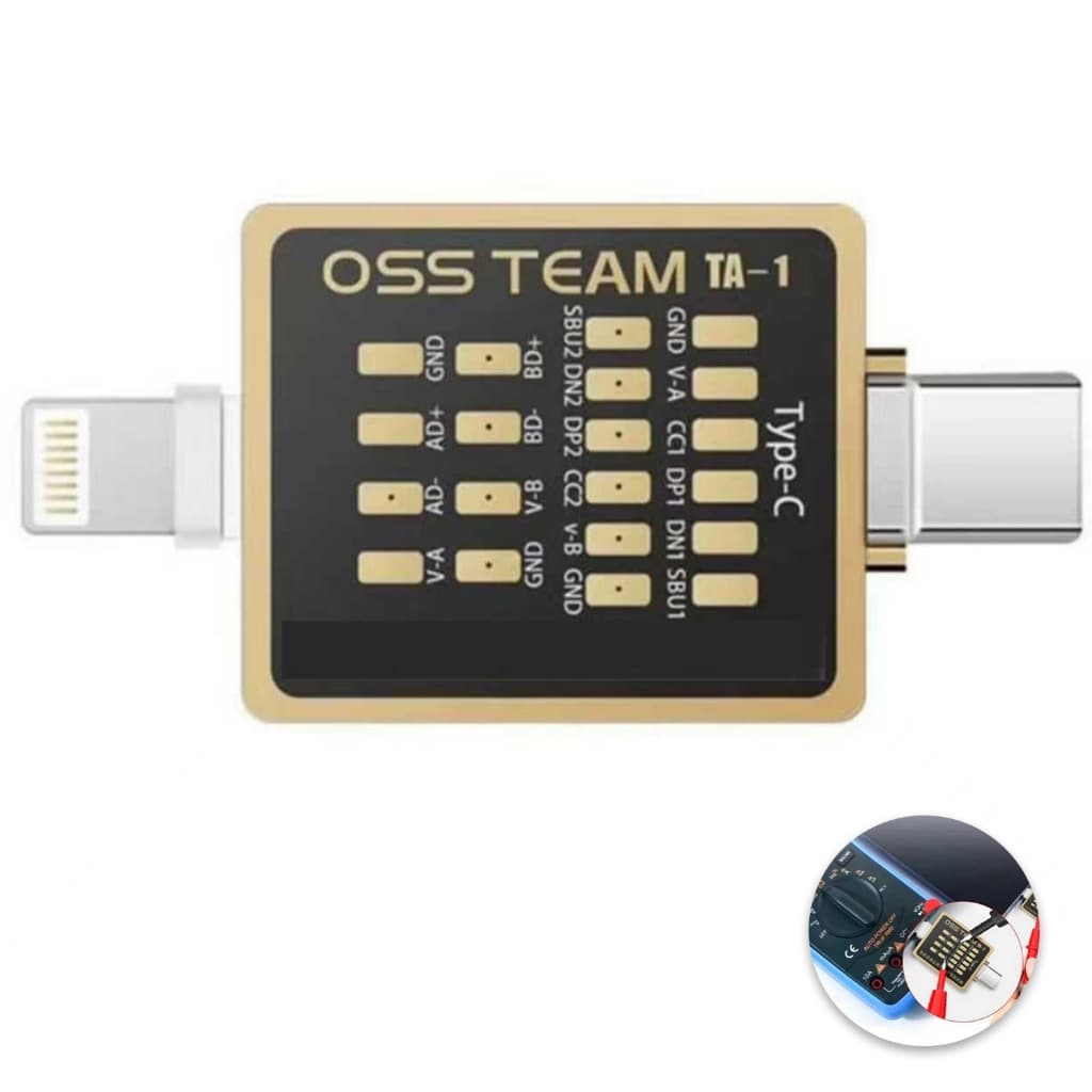 Dock Flex Placa De Teste sem desmontagem Duo Lightning Tipo-c Para iPhone Android