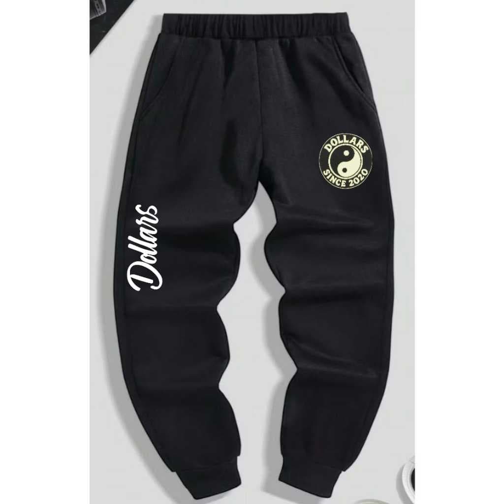 Calça Moletom Confortável Estilo Jogger Casual Yng Yang TREINO OFERTA