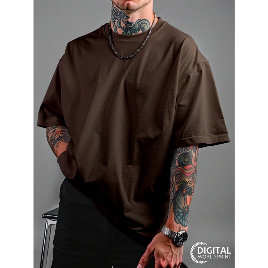 CAMISETA CAMISA PRETA OVERSIZED STREETWEAR 100% ALGODAO LISA