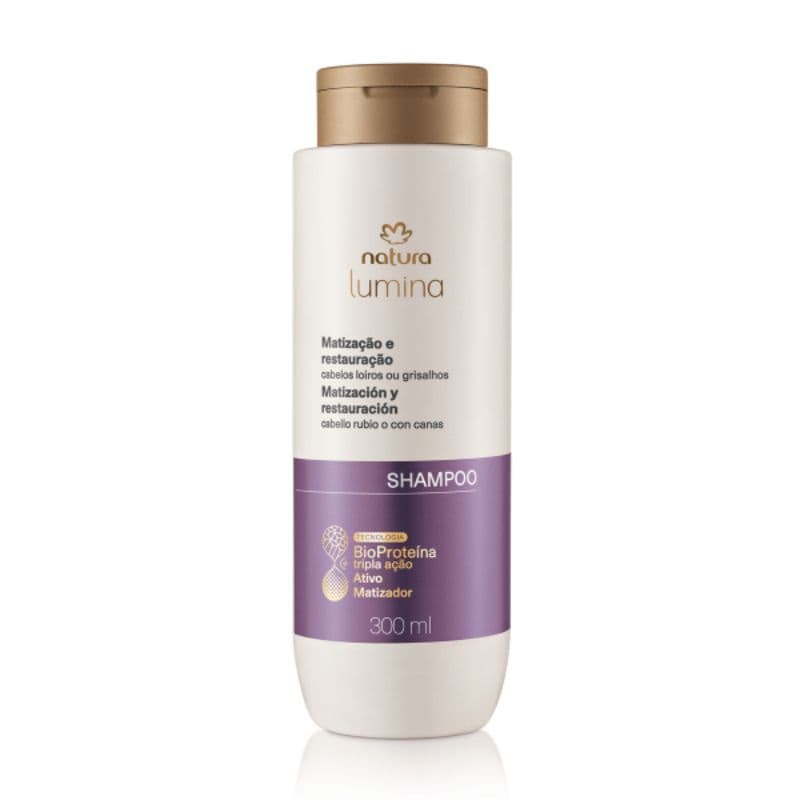 Kit shampoo 300ml + condicionador 30l Natura Lumina