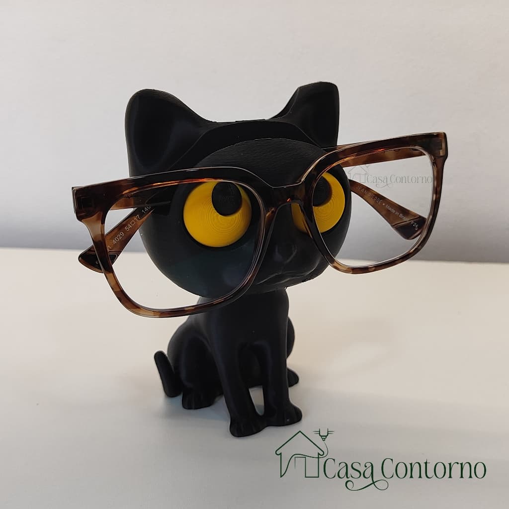 Gatinho - Suporte para Óculos - Base para óculos - Porta óculos decorativo