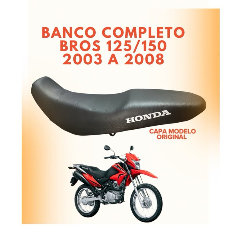 BANCO NXR BROS 125/150 2003/2004/2005/2006/2007/2008 COMPLETO COM CAPA.
