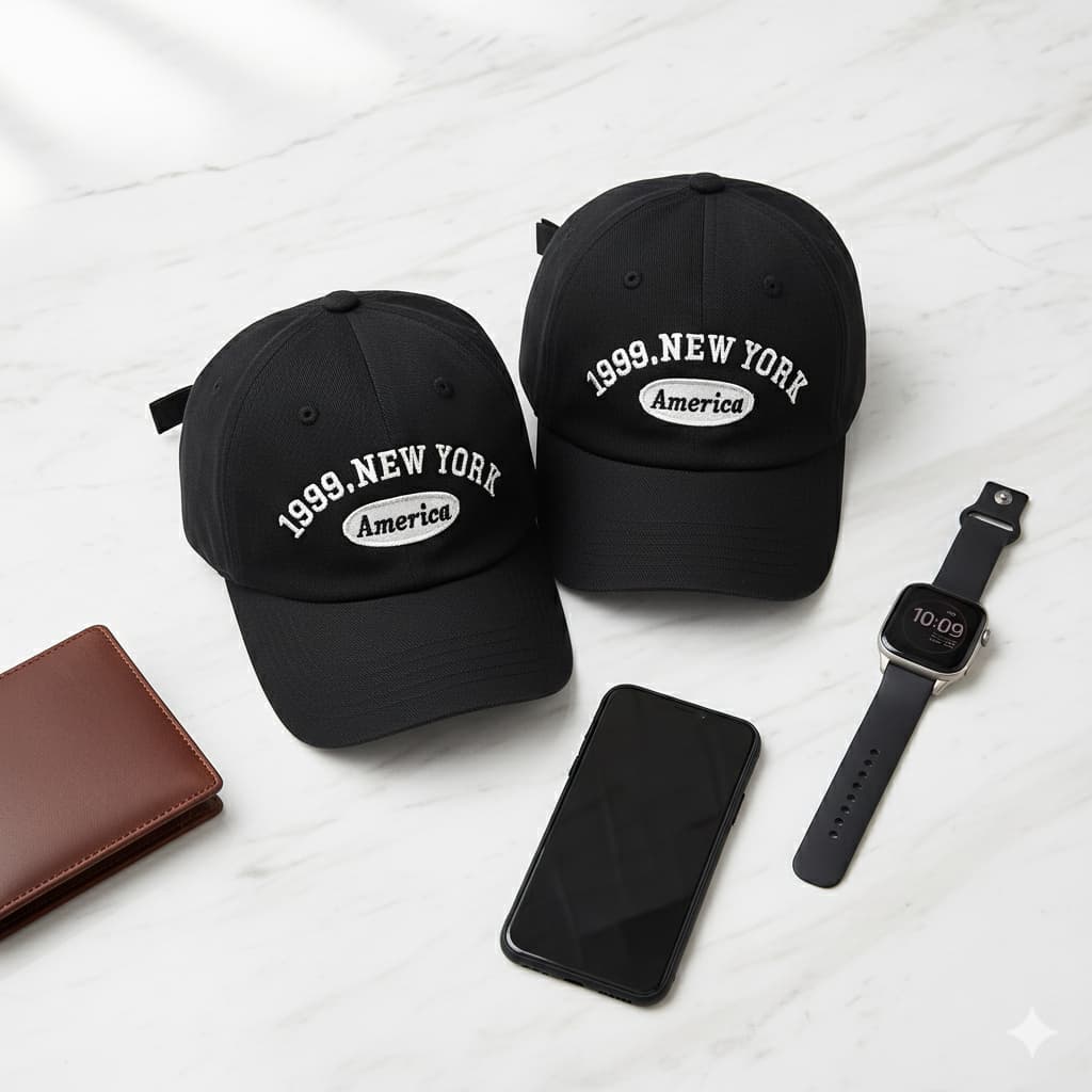 Boné New York Bordado Masculino e Feminino Ideal para o Dia a Dia ou Ocasiões Especiais Algodão
