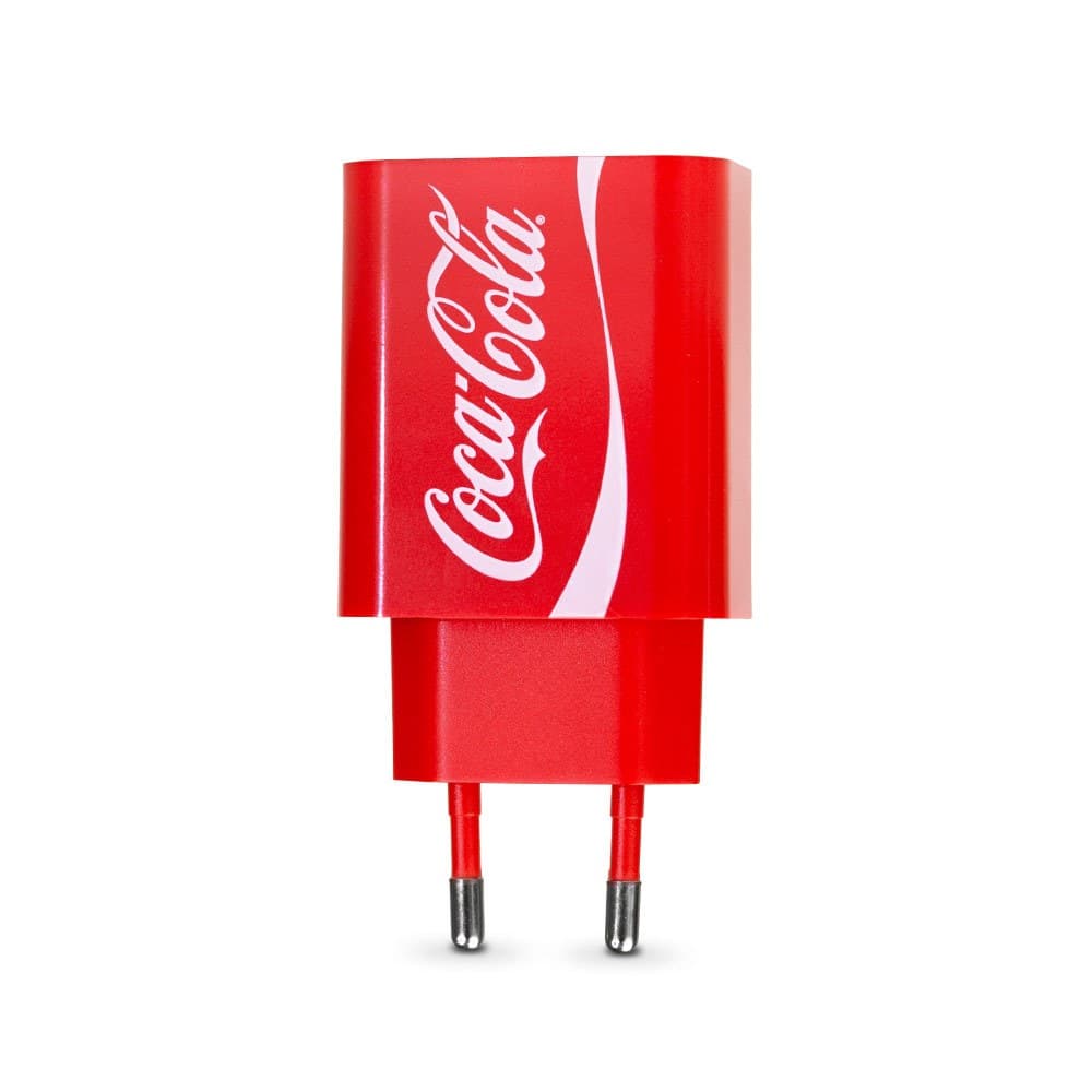 Carregador Turbo USB-C 20W Vermelho | PD Charger Coca-Cola
