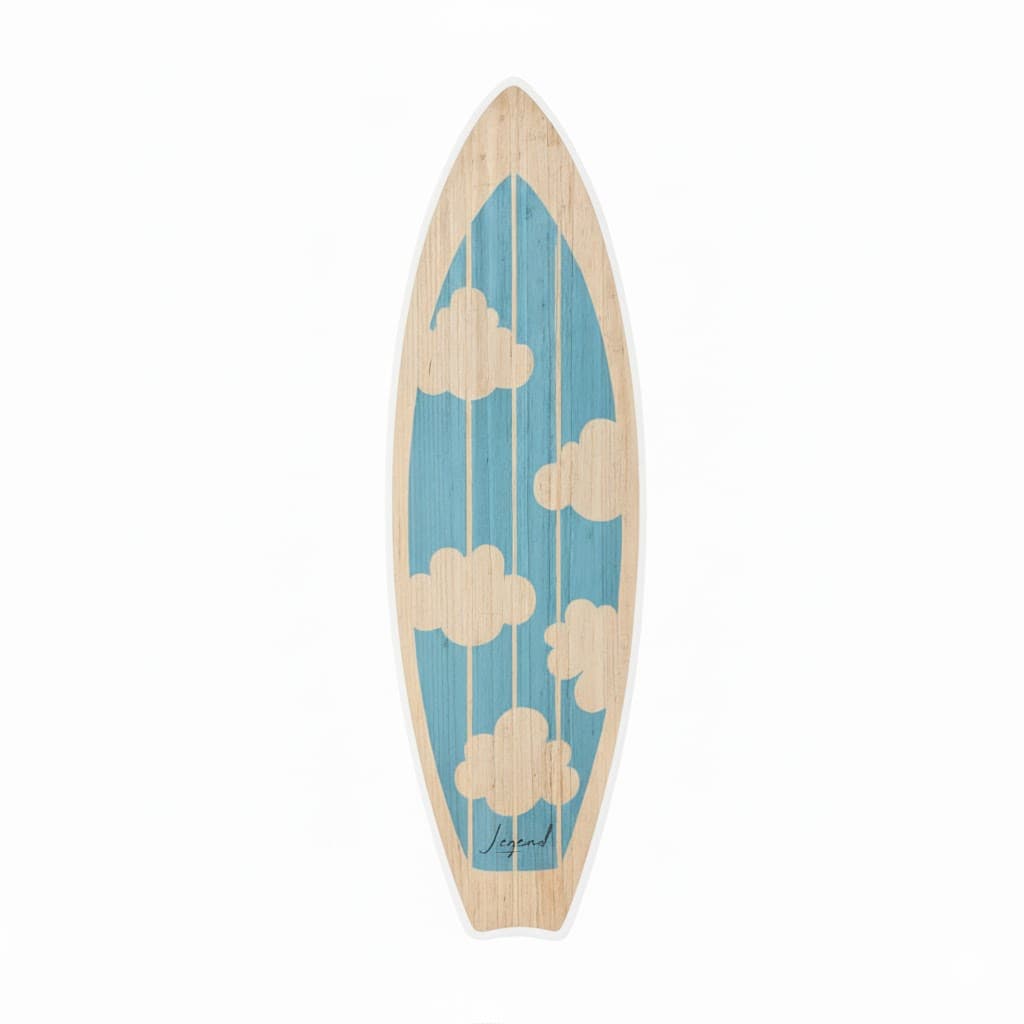 DISPLAY MDF PRANCHA AZUL (NAO SE TRATA DE UMA PRANCHA REAL) 70CM