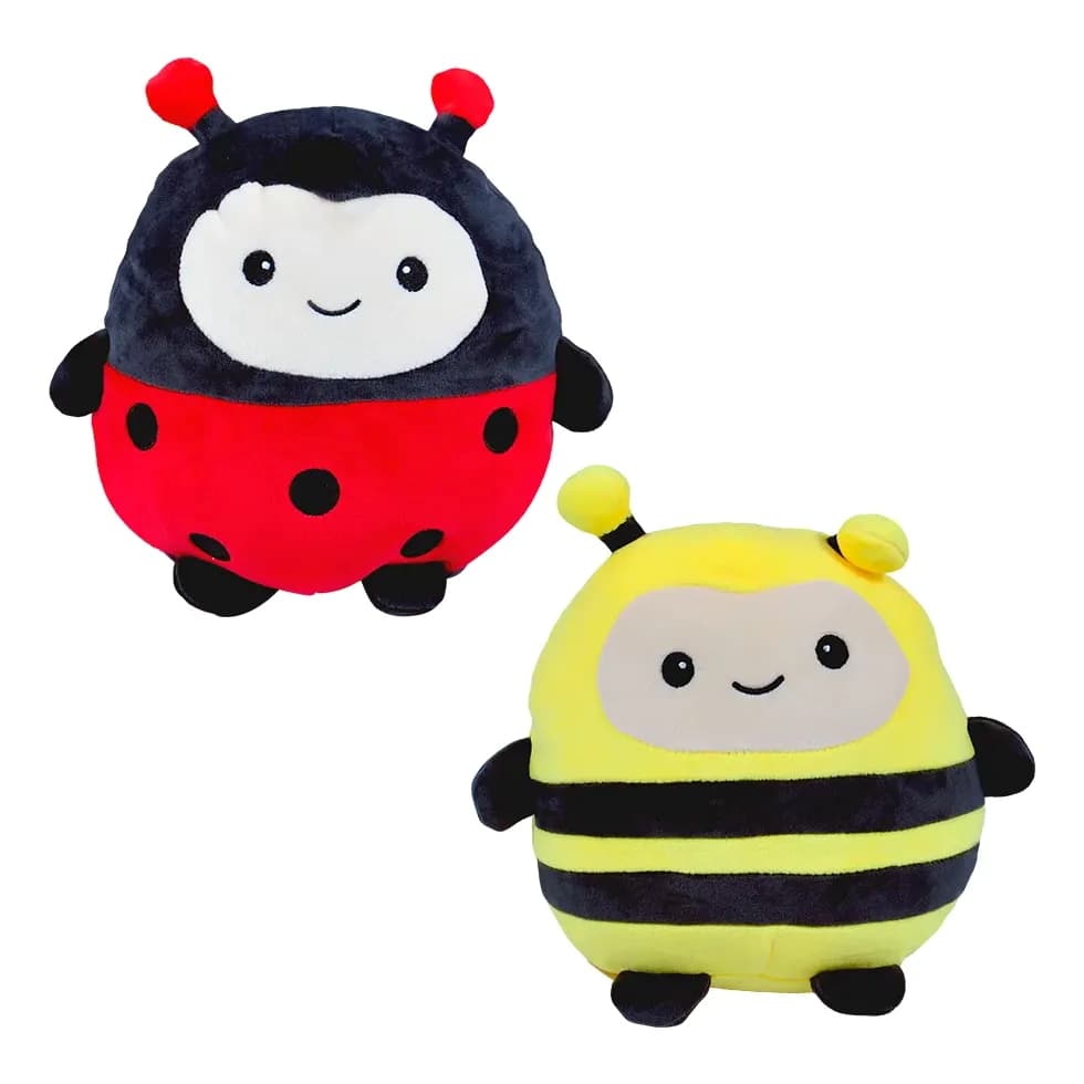 Pelúcia Abelha Ou Joaninha Bee Lady 20cm - Caa Toys