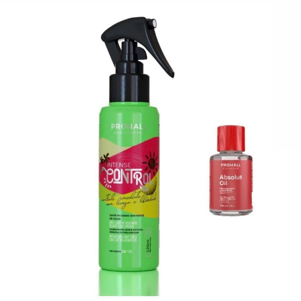 Leave-in Intense Control antifrizz imediato sem uso de calor - 120ml