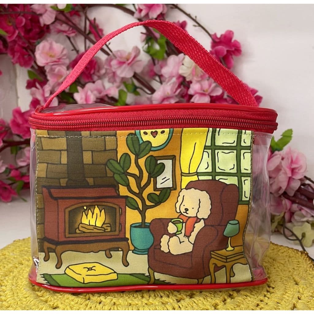 10 frasqueira 18,5x14, necessaire, maletinha organizadora transparente personalizada