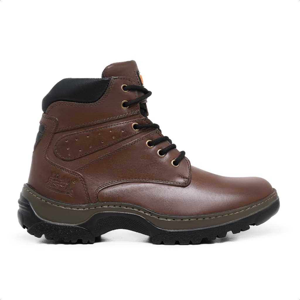 Bota Masculina Caterpillar Lançamento 100% Em Couro Legítimo Original Adventure.