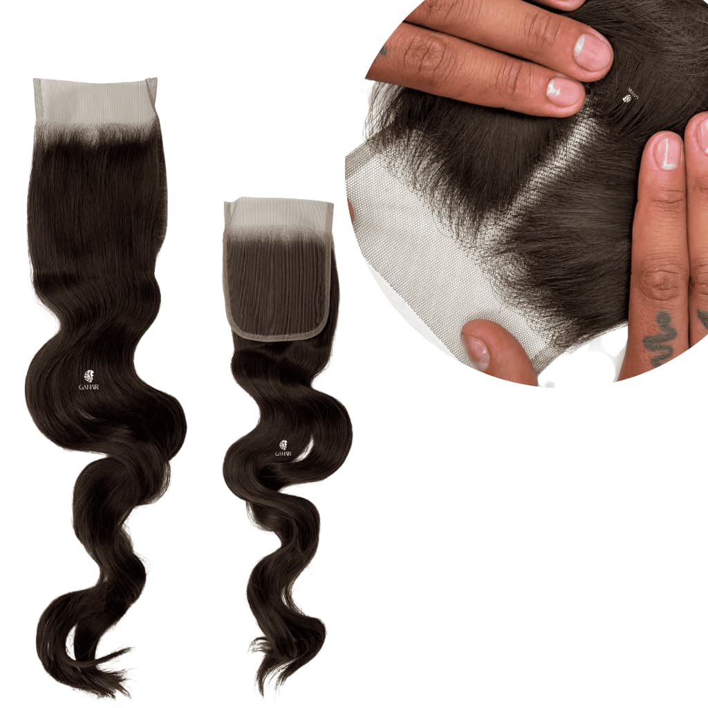 Prótese Capilar Ondulada Lace Bio Orgânica – 60 cm - Weng 70 Gramas Human Hair 60 Cm