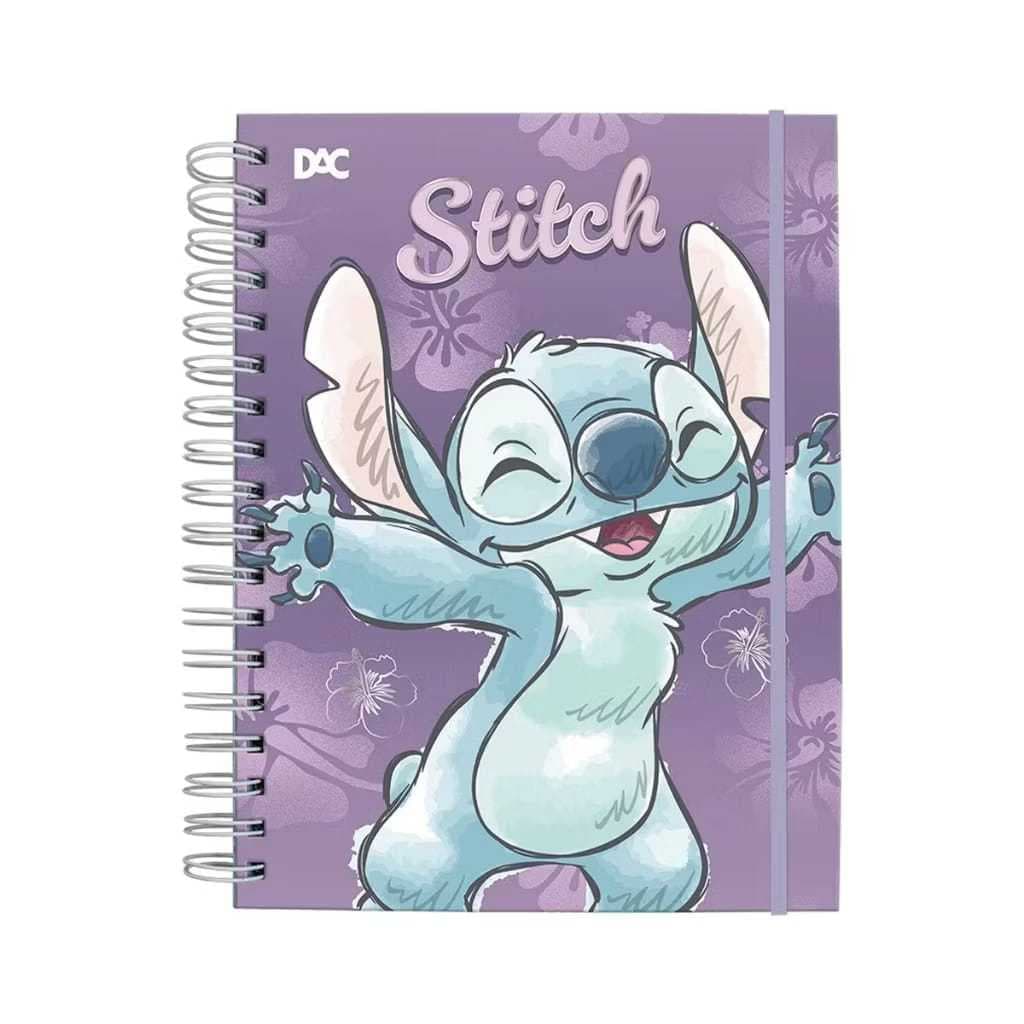 Caderno Stitch Smart Universitário 10 Matérias com Folhas reposicionáveis- Dac