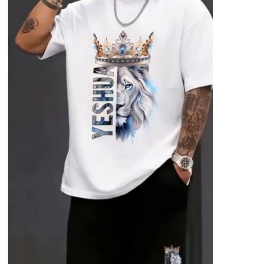 Conjunto Bermuda Short de Moletom Leão Yeshua Modelo Tradicional Bermuda Moletom Masculina Conforto e Estilo Dia a Dia