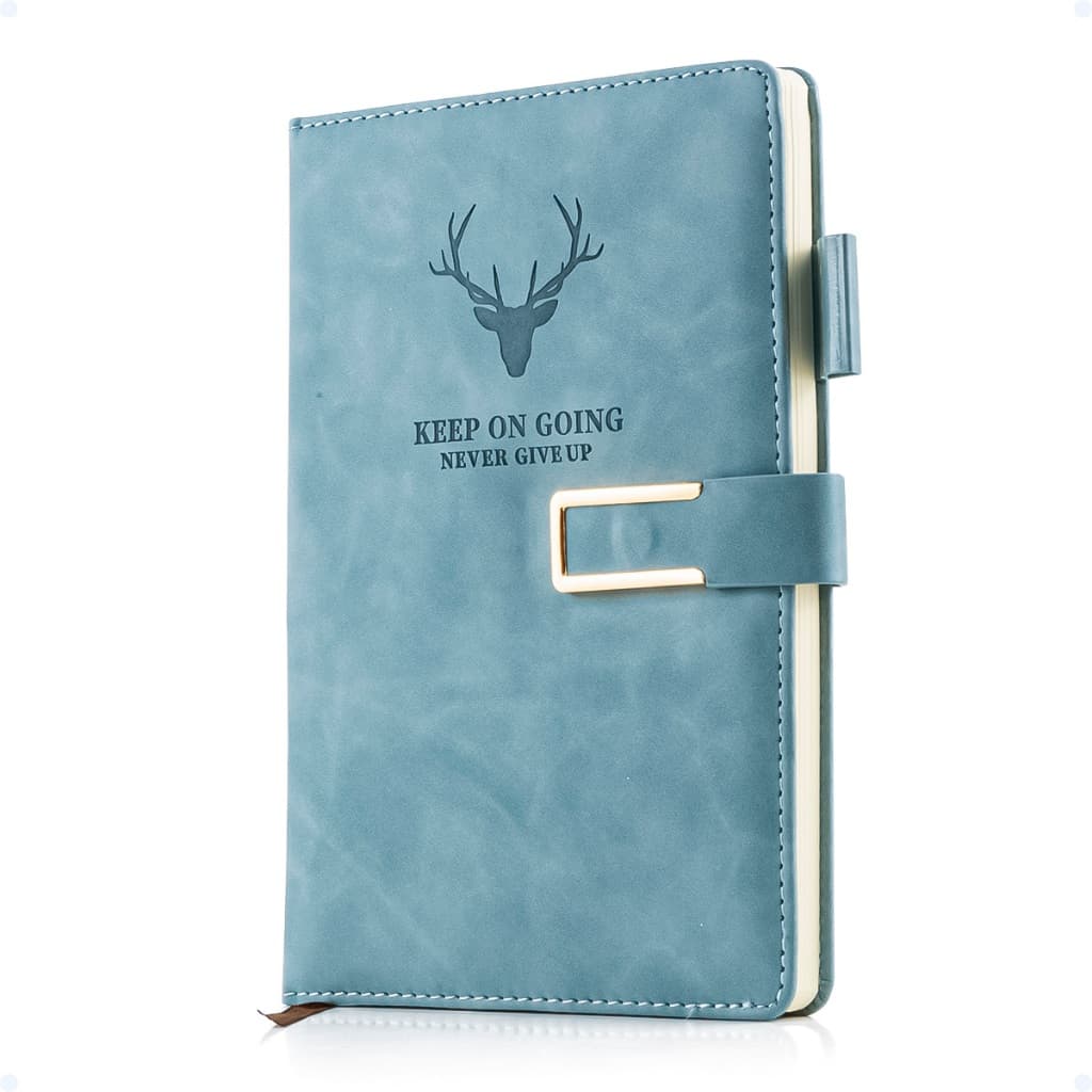 Caderno A5 De Couro Macio 100 Folhas Retro Notebook Para Agenda Vintage Caderneta Executiva
