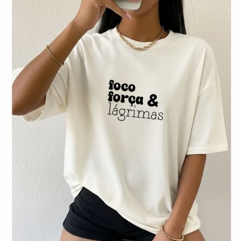 Camiseta feminina tshirt oversized 100% algodão academia treino engraçadas memes blusinha estilosas