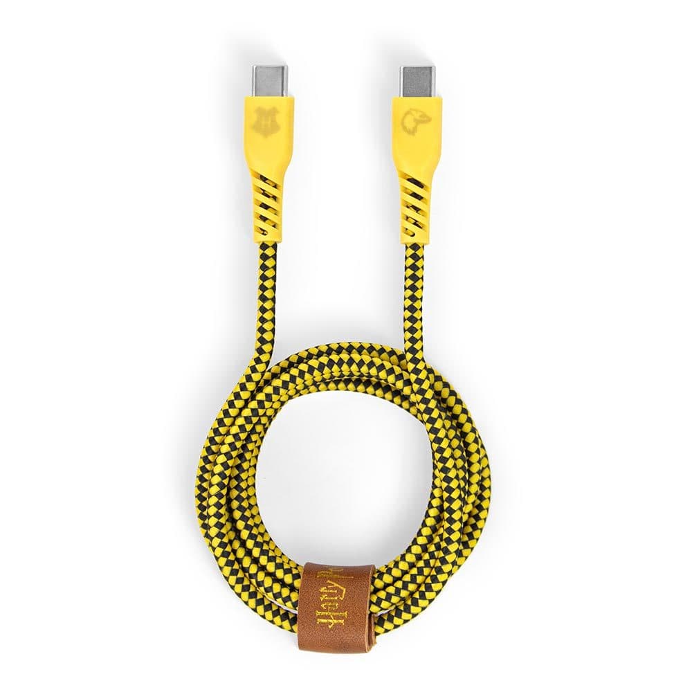 Cabo USB-C para USB-C Amarelo | Lufa-Lufa Harry Potter