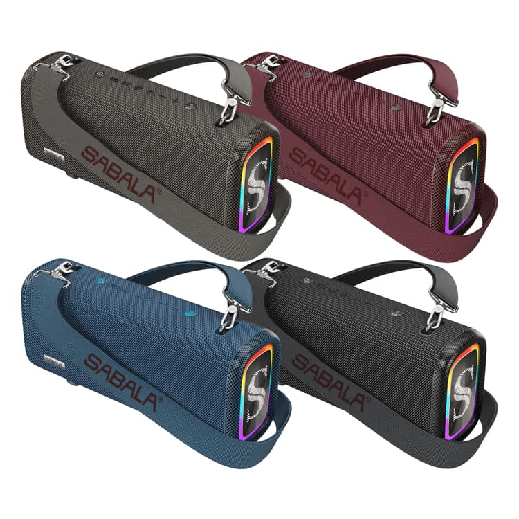 Caixa de Som Sabala DR-908 Pro Alto-Falante Portátil Bluetooth Potente