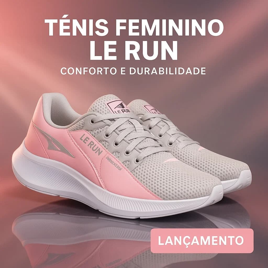 Tênis Feminino Caminhada Corrida Academia Leve Confortável Amortecimento Suave Diário 34 Ao 39