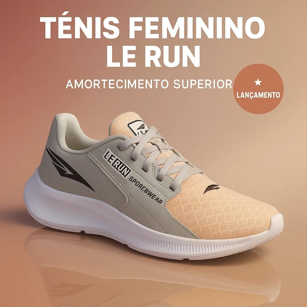 Tênis Feminino Academia Caminhada Corrida Casual Leve Confortável Amortecedor Diário 34-39