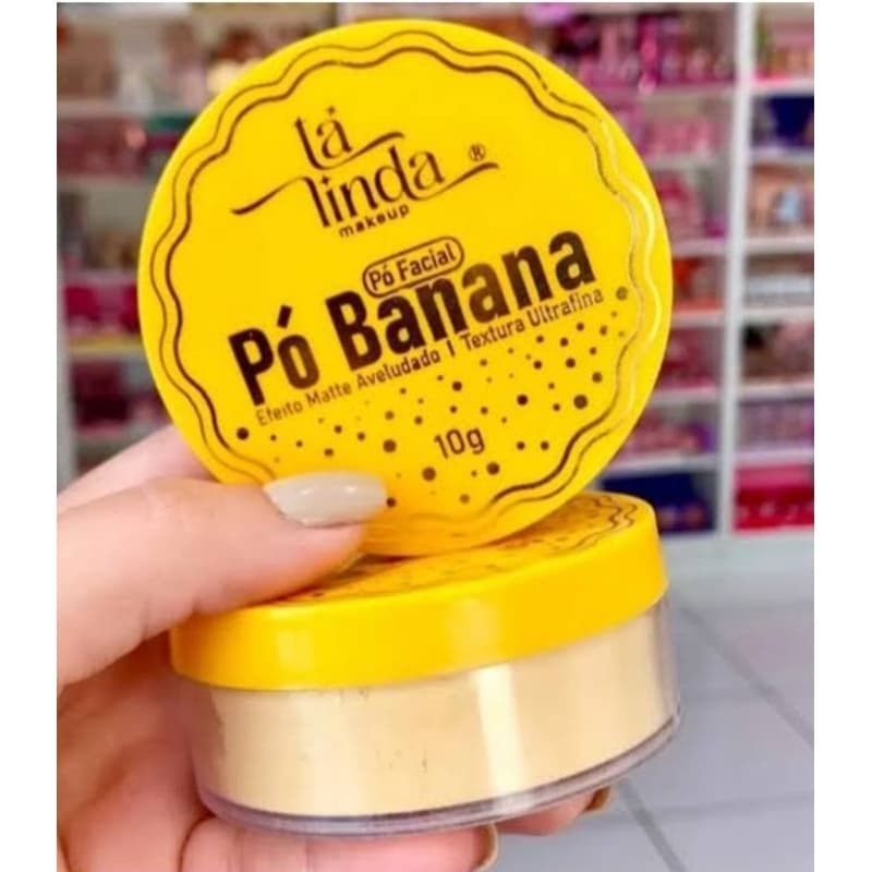 2 Pó translucido matte banana ultrafino