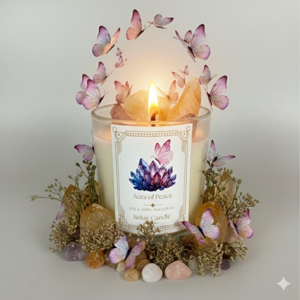 Vela Aromática Aura of Peace