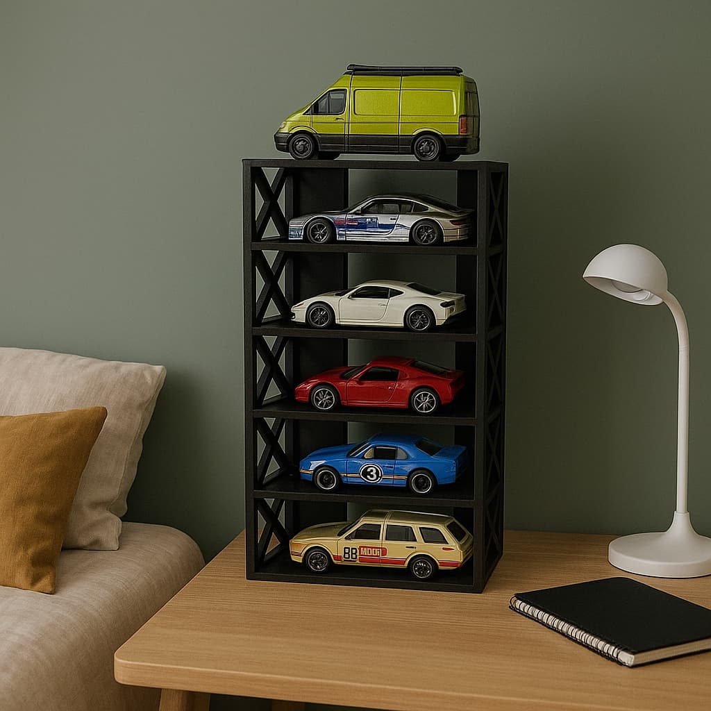 Expositor Nicho Carrinho Brinquedo Estante Porta Carrinho Mesa Parede Hot WHEELS